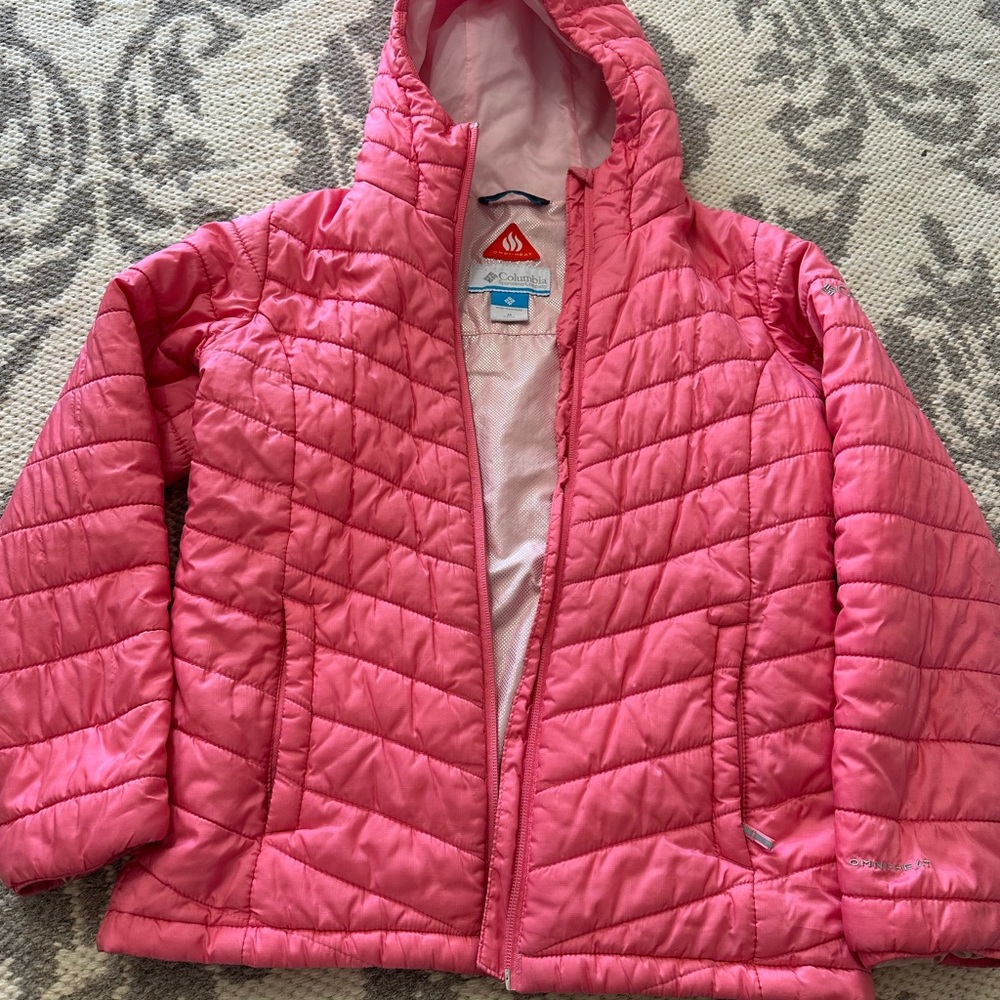 Columbia Girls Pink Quilted Jacket